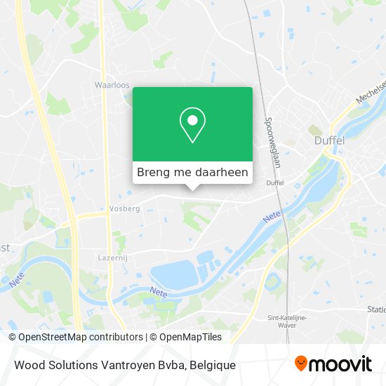 Wood Solutions Vantroyen Bvba kaart