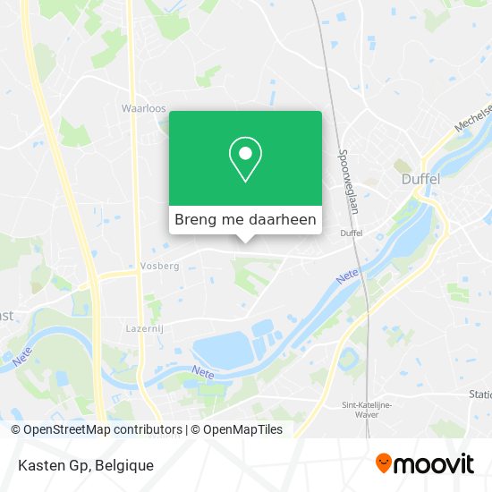 Kasten Gp kaart