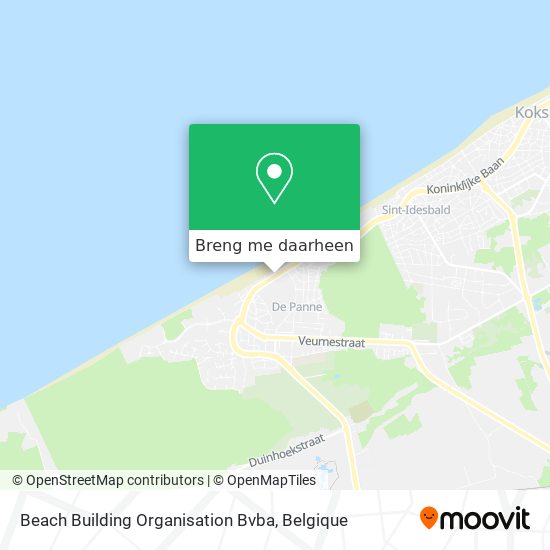 Beach Building Organisation Bvba kaart
