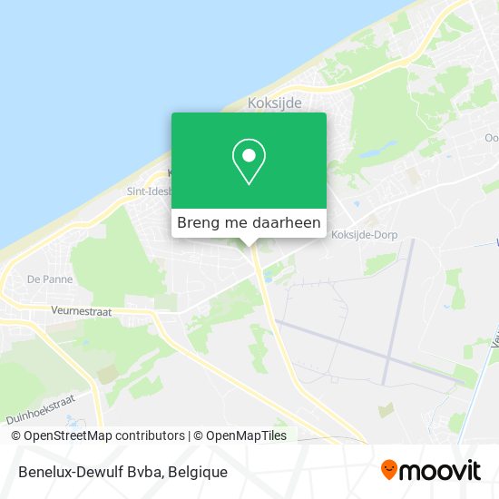 Benelux-Dewulf Bvba kaart