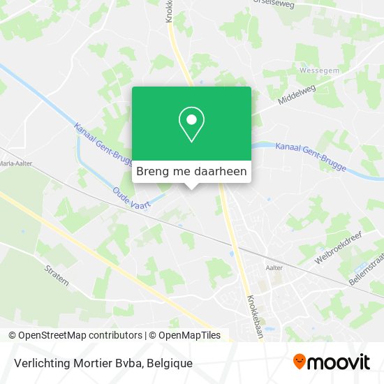 Verlichting Mortier Bvba kaart