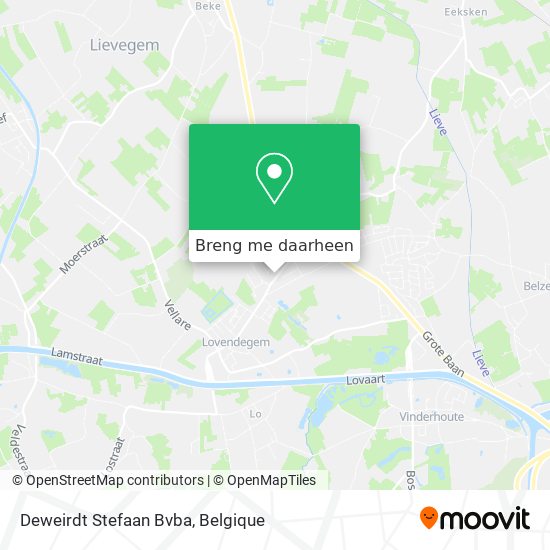 Deweirdt Stefaan Bvba kaart