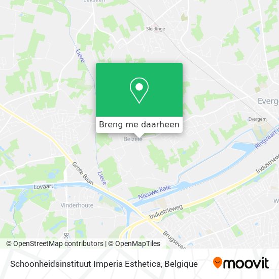 Schoonheidsinstituut Imperia Esthetica kaart