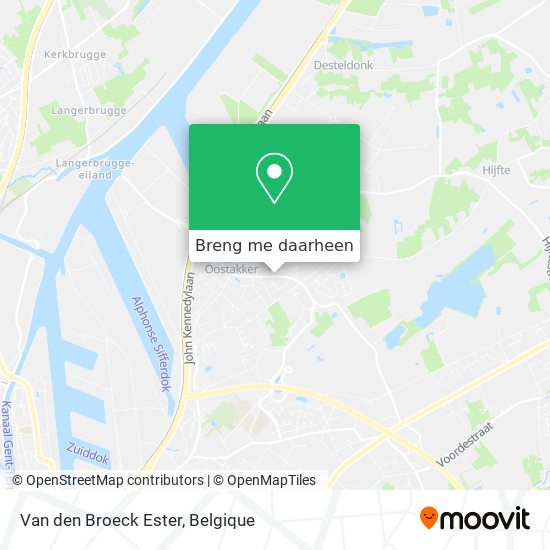 Van den Broeck Ester kaart