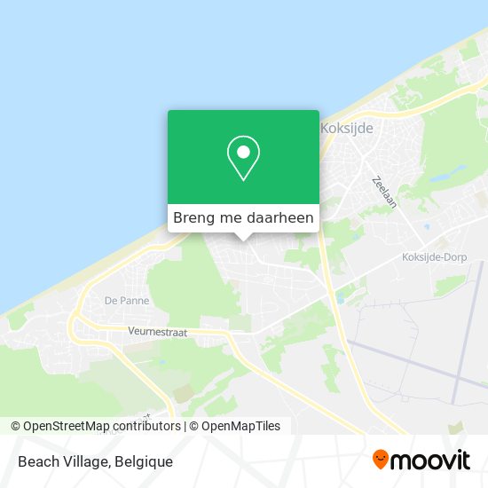 Beach Village kaart