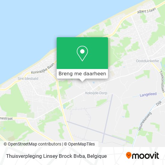 Thuisverpleging Linsey Brock Bvba kaart