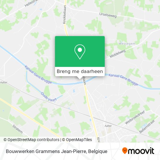Bouwwerken Grammens Jean-Pierre kaart