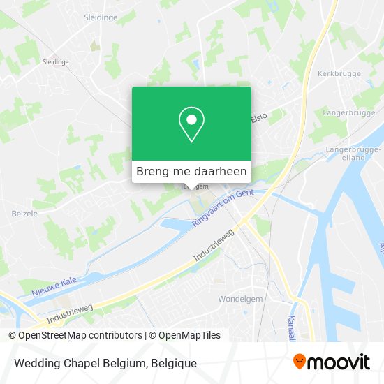 Wedding Chapel Belgium kaart