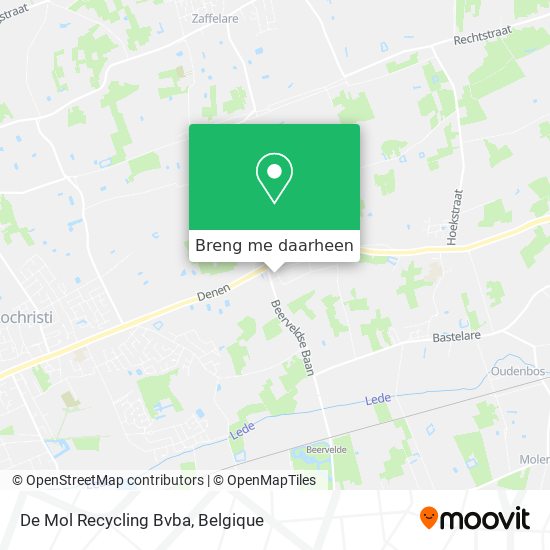 De Mol Recycling Bvba kaart