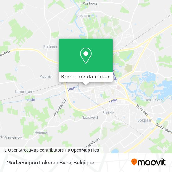 Modecoupon Lokeren Bvba kaart