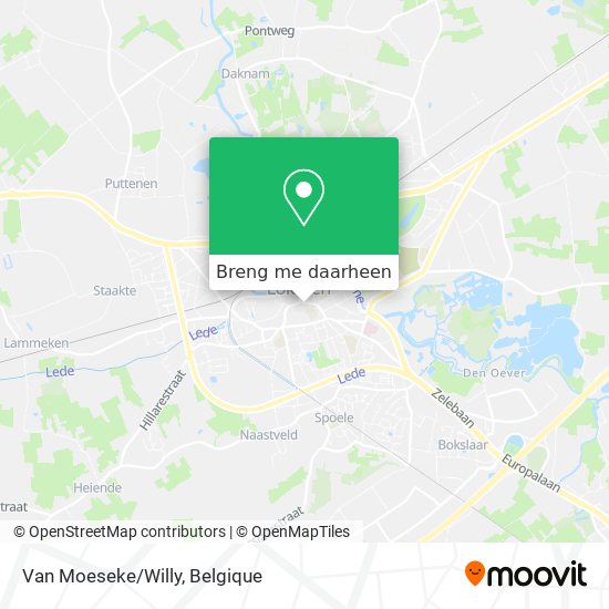 Van Moeseke/Willy kaart
