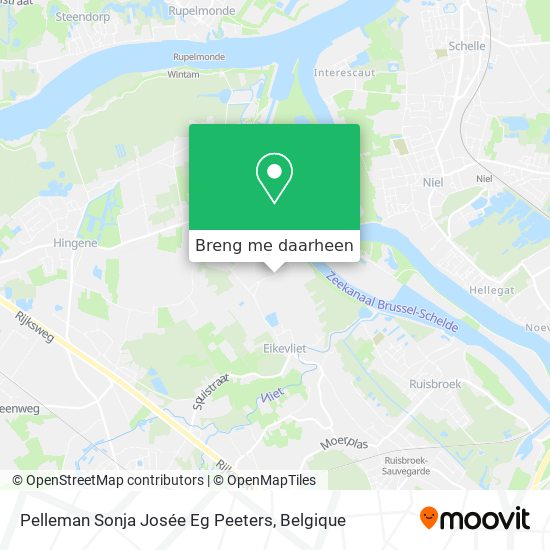 Pelleman Sonja Josée Eg Peeters kaart