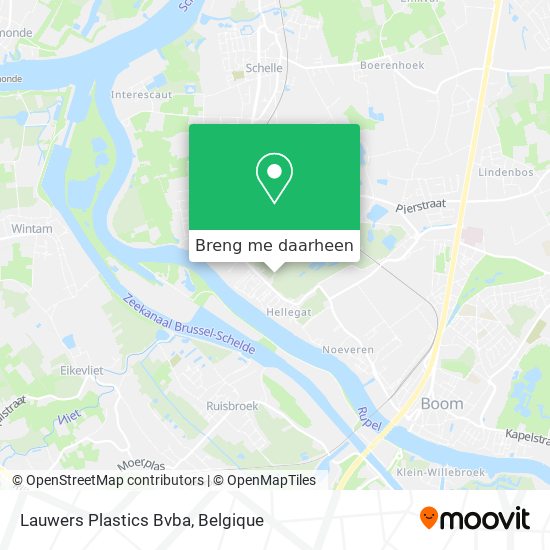 Lauwers Plastics Bvba kaart