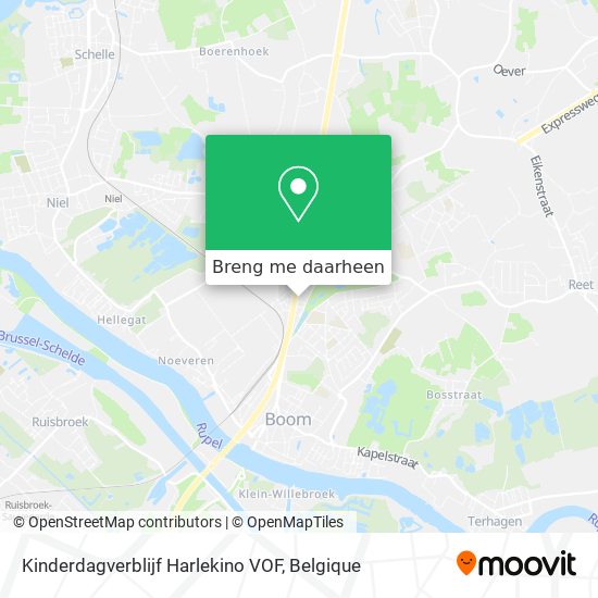 Kinderdagverblijf Harlekino VOF kaart