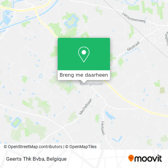 Geerts Thk Bvba kaart