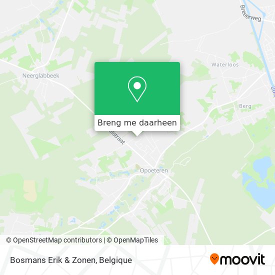 Bosmans Erik & Zonen kaart