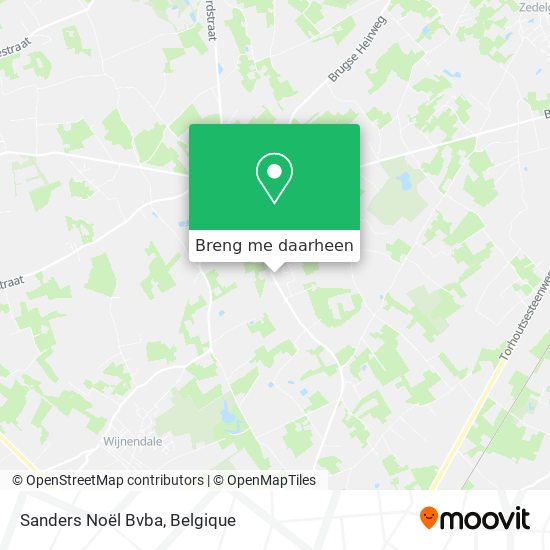 Sanders Noël Bvba kaart