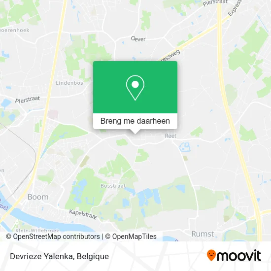 Devrieze Yalenka kaart