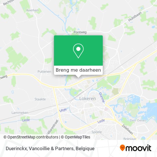 Duerinckx, Vancoillie & Partners kaart