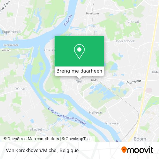 Van Kerckhoven/Michel kaart