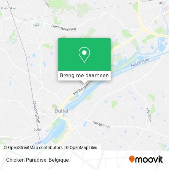 Chicken Paradise kaart