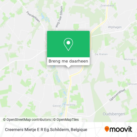 Creemers Mietje E R Eg.Schilderm kaart