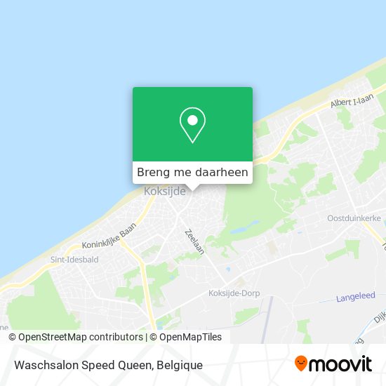 Waschsalon Speed Queen kaart