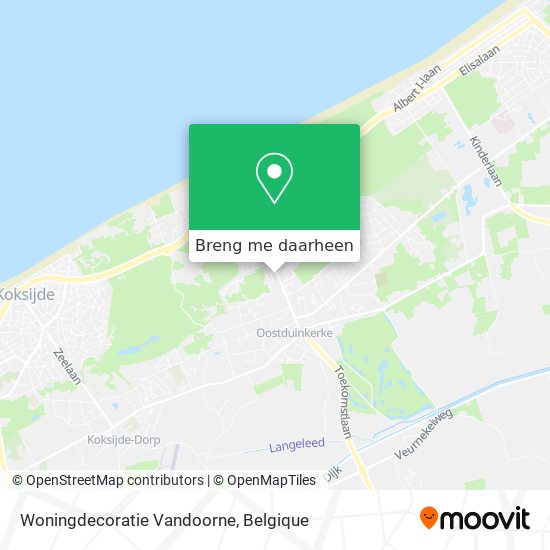 Woningdecoratie Vandoorne kaart