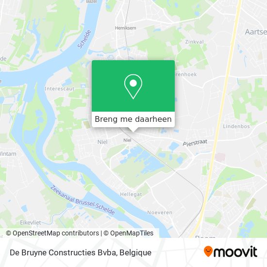 De Bruyne Constructies Bvba kaart