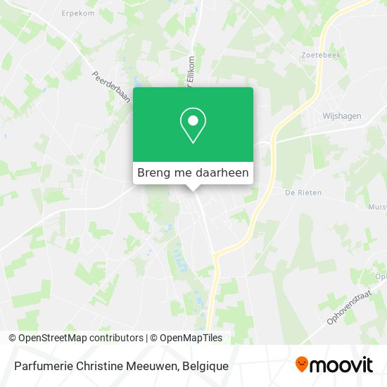 Parfumerie Christine Meeuwen kaart