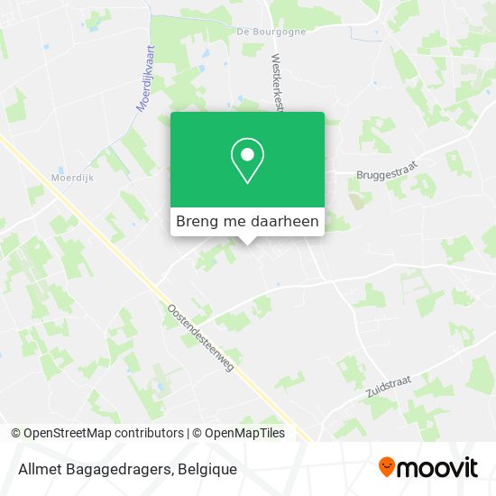 Allmet Bagagedragers kaart