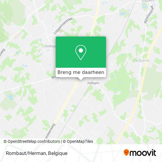 Rombaut/Herman kaart