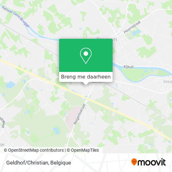 Geldhof/Christian kaart