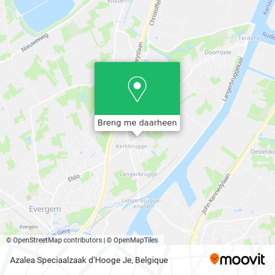 Azalea Speciaalzaak d'Hooge Je kaart