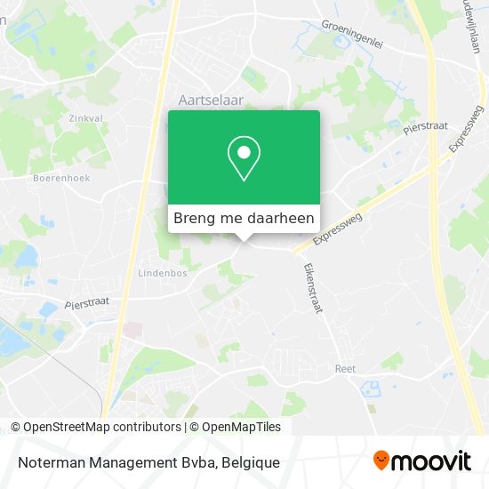 Noterman Management Bvba kaart