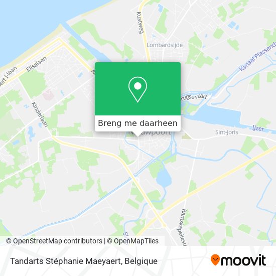 Tandarts Stéphanie Maeyaert kaart
