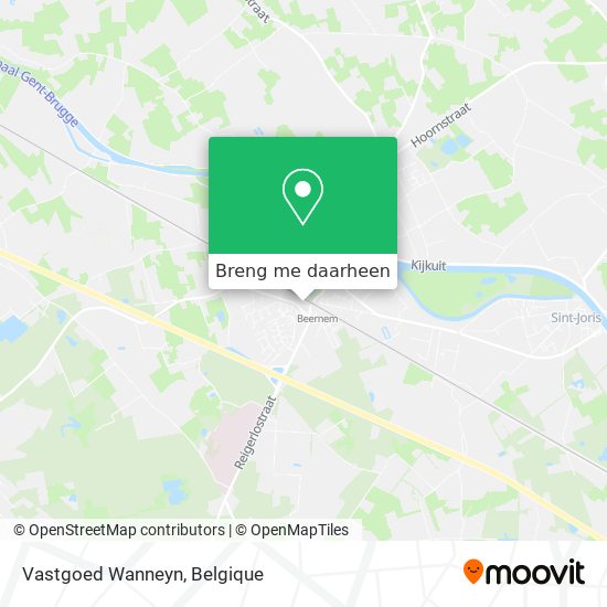 Vastgoed Wanneyn kaart