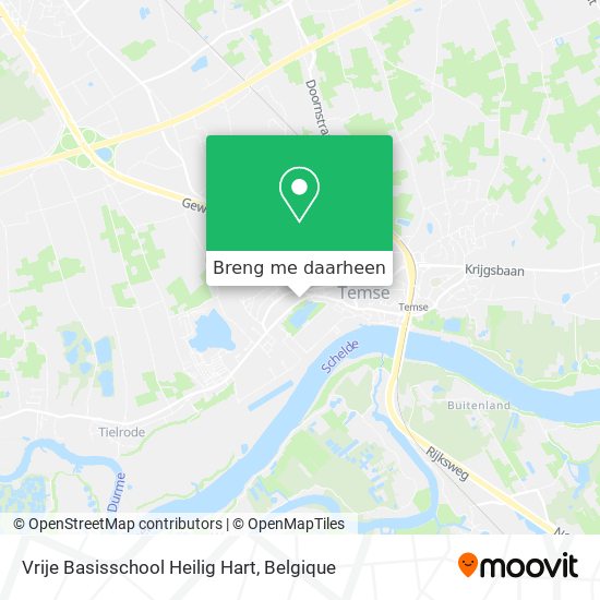Vrije Basisschool Heilig Hart kaart