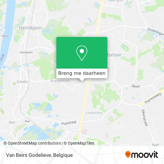 Van Beirs Godelieve kaart