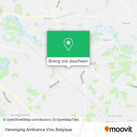 Vereniging Ambiance Vzw kaart