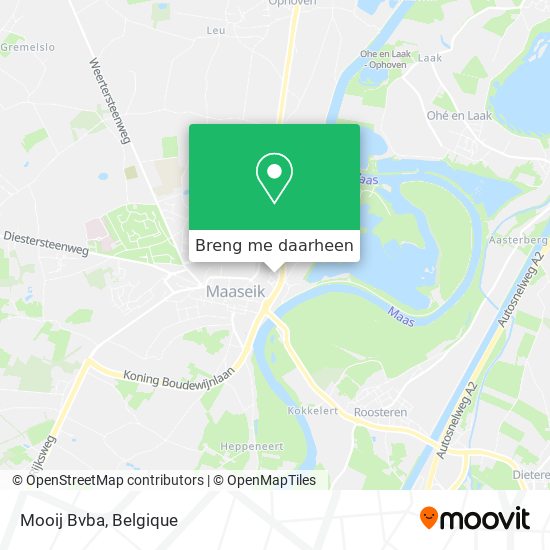 Mooij Bvba kaart