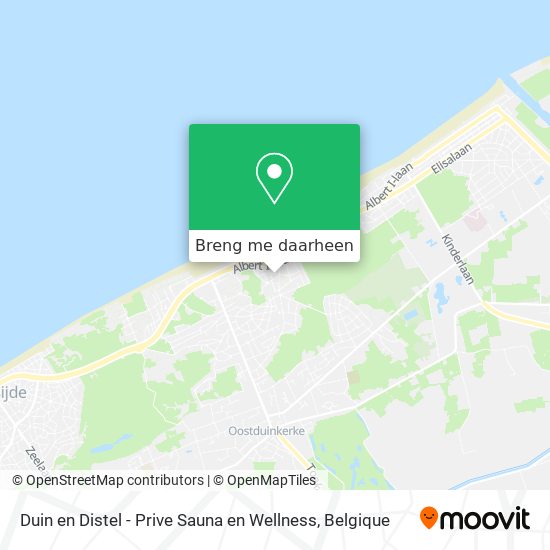 Duin en Distel - Prive Sauna en Wellness kaart