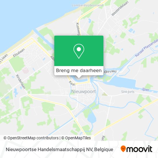 Nieuwpoortse Handelsmaatschappij NV kaart