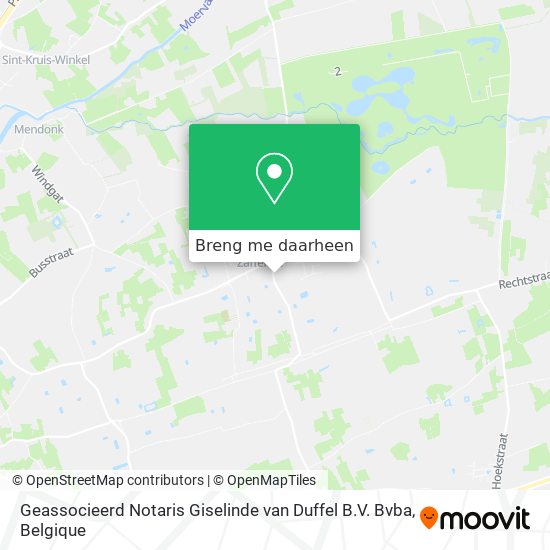 Geassocieerd Notaris Giselinde van Duffel B.V. Bvba kaart