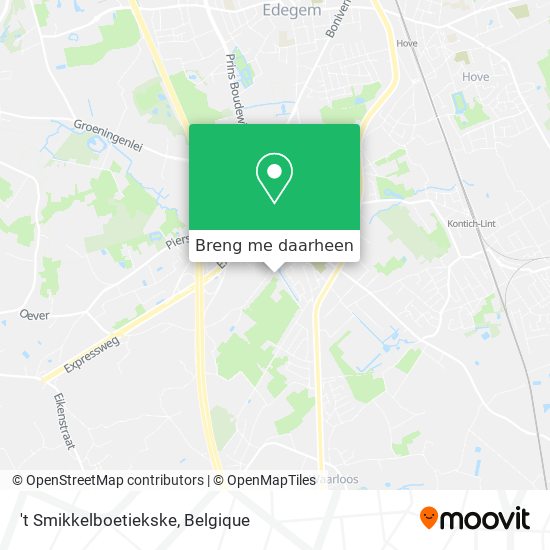 't Smikkelboetiekske kaart