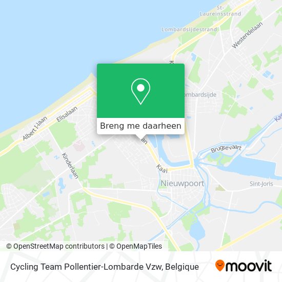 Cycling Team Pollentier-Lombarde Vzw kaart