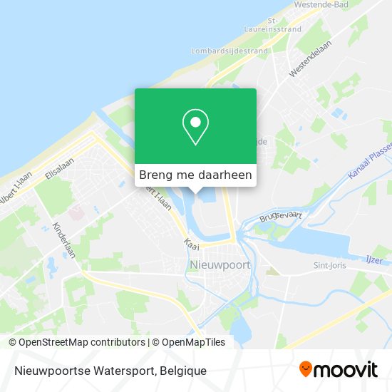 Nieuwpoortse Watersport kaart