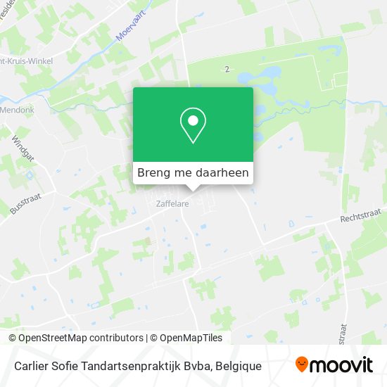 Carlier Sofie Tandartsenpraktijk Bvba kaart