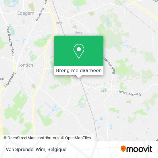 Van Sprundel Wim kaart
