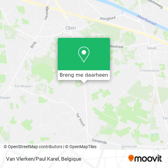 Van Vlerken/Paul Karel kaart
